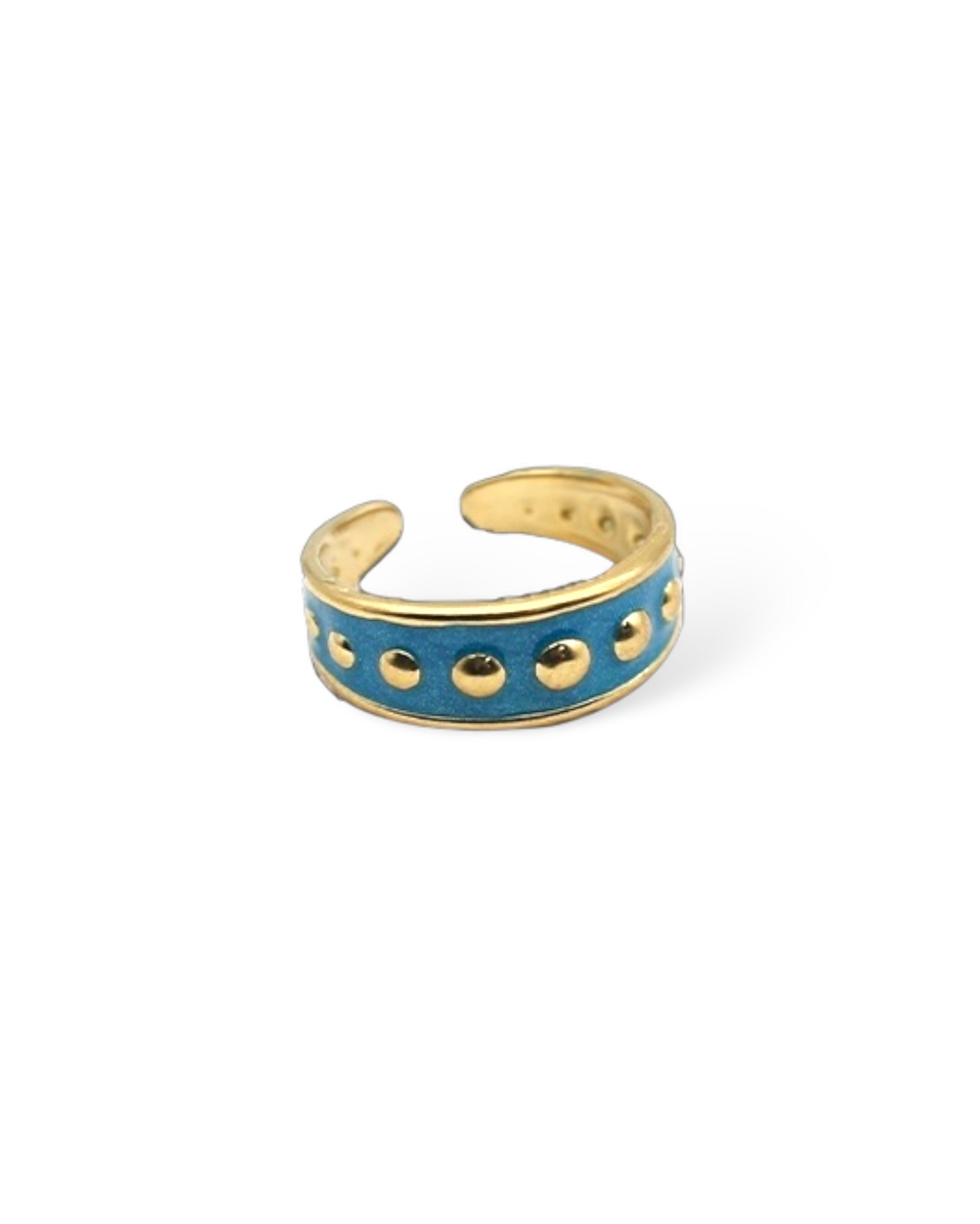 Blue Band with 18K Gold Plating